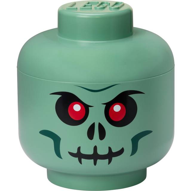LEGO® Storage Box Head Large, Green Skeleton