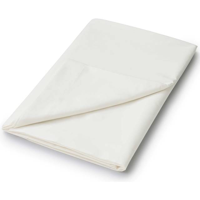 Plain Dyed 180 Thread Count Cotton Blend Flat Sheet - Ivory (Single (3&#39;))