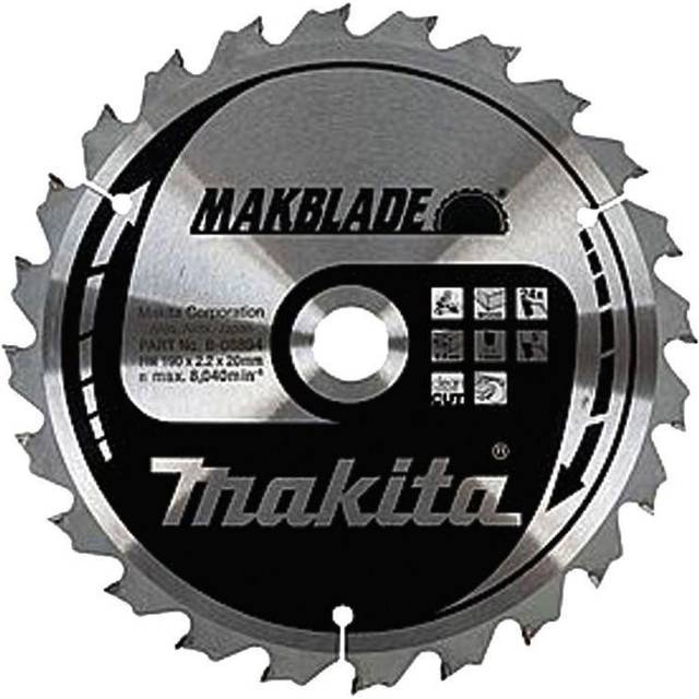 Makita MAKBLADE Circular Saw Blade for Wood Cutting 305mm 80T 30mm