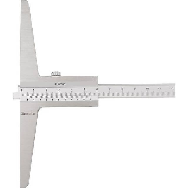 Djupskjutmått 0-500 x 0,02 mm (Standard typ)