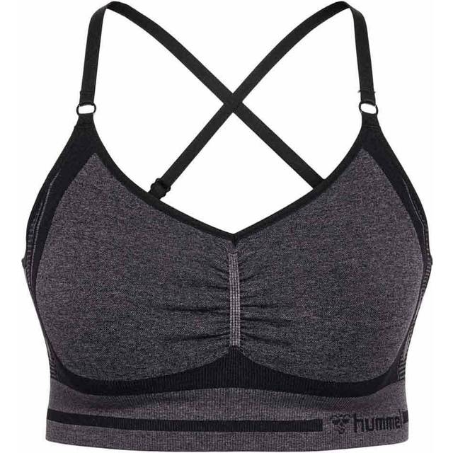 seamless Sports bra Hummel MT Lulu scrunch - Bleu - XS