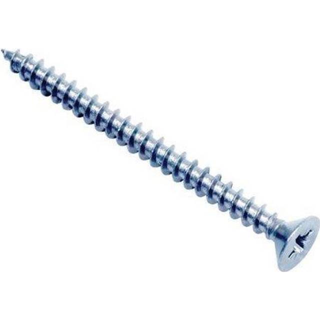 Forgefix Multi-purpose Pozi Compatible Screw Csk ST ZP 4 X 70MM Box 200