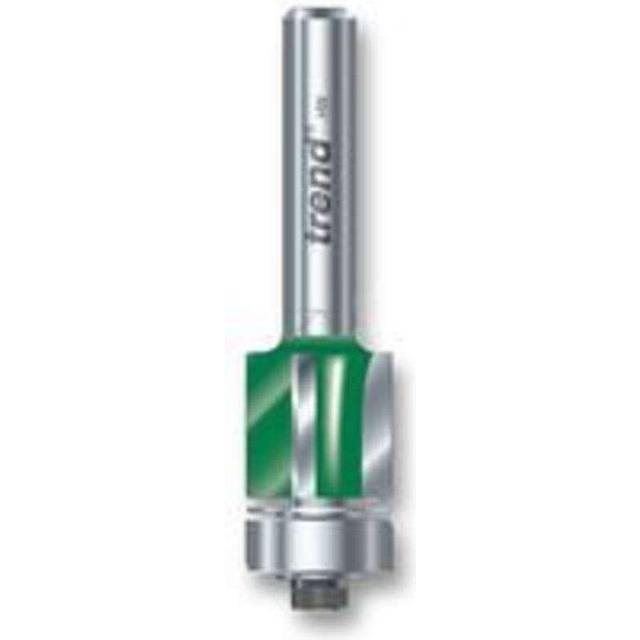 Trend CRAFTPRO 3 Flute Bearing Guided Trimmer Router Cutter 12.7mm 12.7mm 1/4"