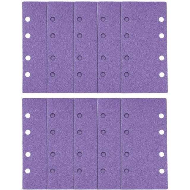 Trend ab/thd/60z zirconium 93mm x 185mm 1/3 sheet sanding sheets 60 grit 10 pack