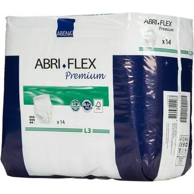 ABENA abri-FLEX PREMIUM AIRPLUS L3 - Låda med 6 stycken med 14 skydd