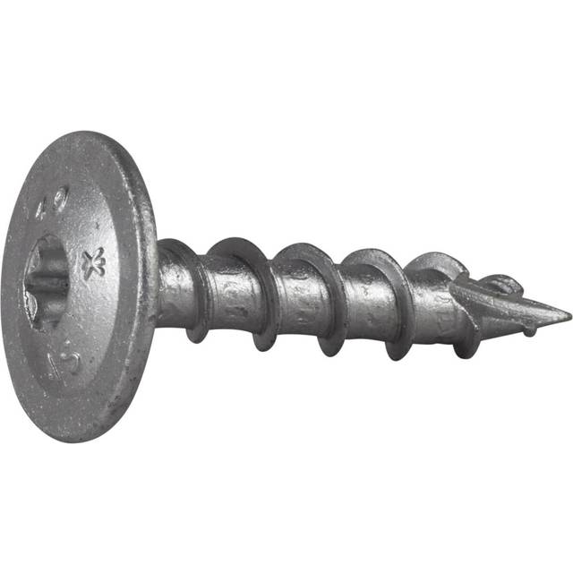Konstruktionsskruv-W (Waf) Med Stort Huvud Corrseal C4 8x40mm 50st Essve