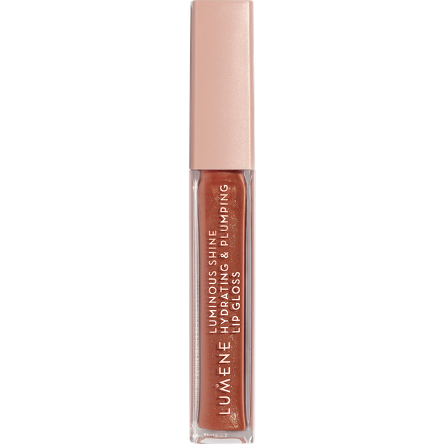 Lumene Luminous Shine Hydrating & Plumping Lip Gloss 8 Sunset Glow Vårdande läppglans 5 ml