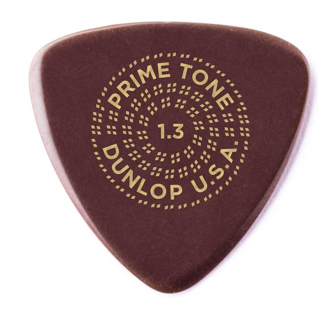 Dunlop 517R130 Primetone Small Triangle Smooth Pick 1.30mm Plectrums (Pack of 12)