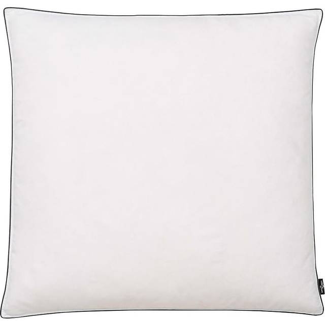 Kuddar 2 st dun-/fjäderstoppning tung 80x80 cm vit