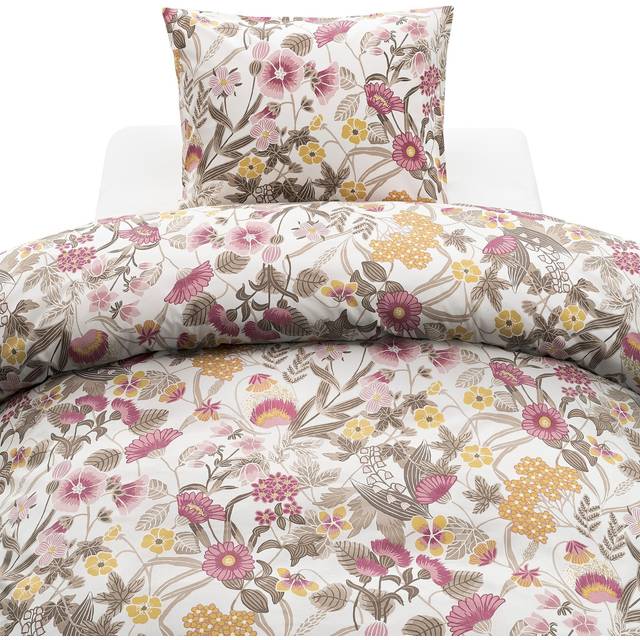 Blombacken Påslakanset Rosa