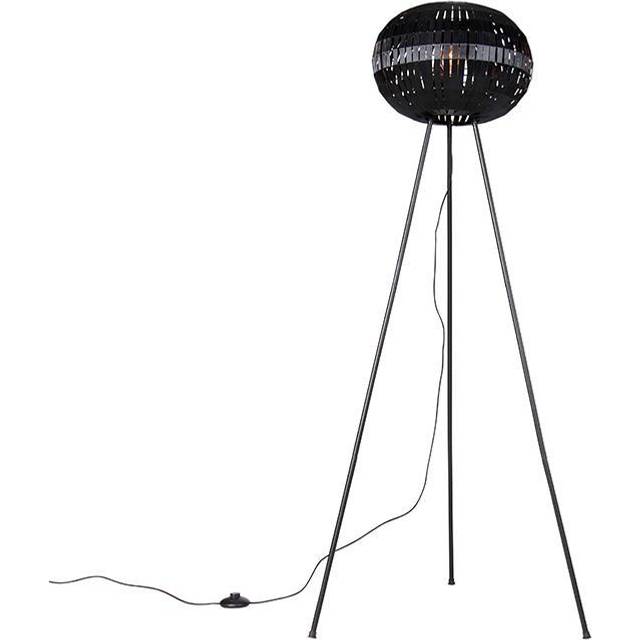 Moderne gulvlampe stativ sort - Zoë
