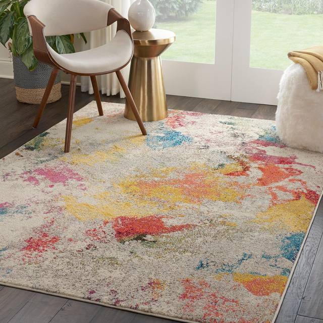 Nourison Celestial Area Rug Ivory Multicolour 221 x 160 cm, Multi
