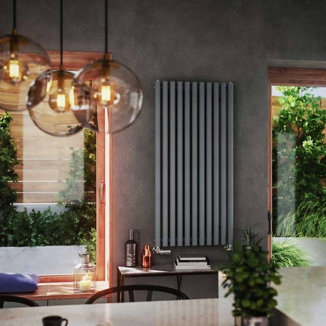 Terma Radiator, Rolo-room, 1200/590, Salt N Pepper, Multi