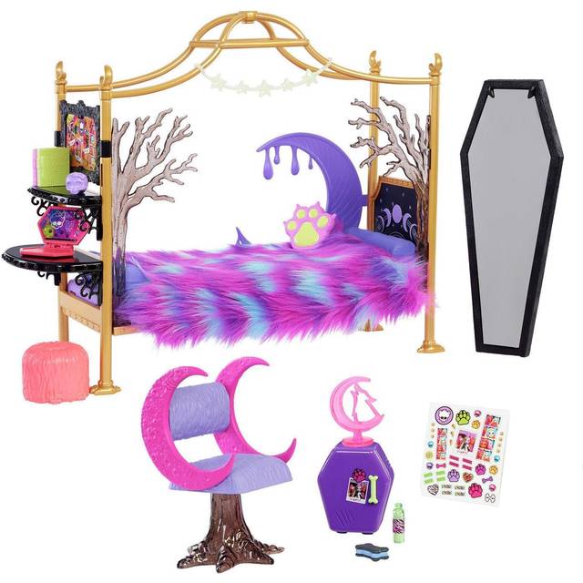 Monster High Clawdeen Wolf Bedroom Playset