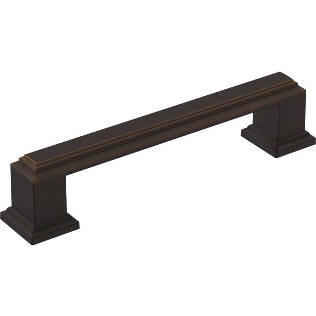 Amerock | Cabinet Pull | Oil Rubbed Bronze | 3-3/4 inch (96 mm) Center-to-Center | Appoint | 1 Pack | Drawer Pull | Cabinet Handle | Cabinet Hardware