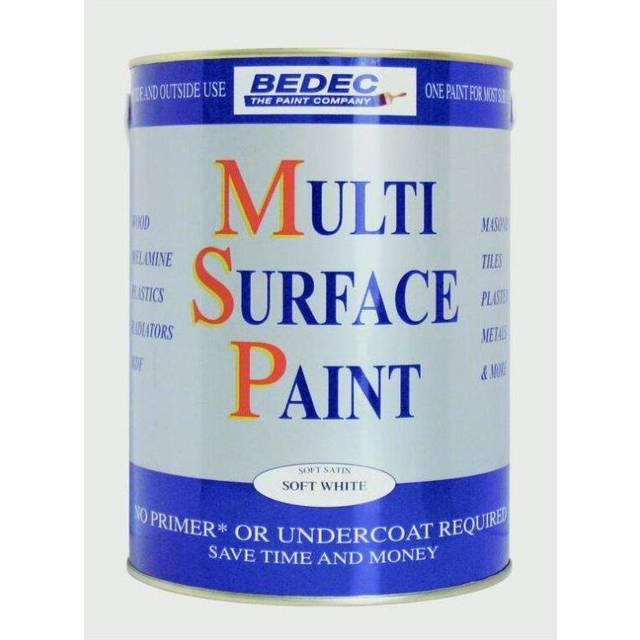 Msp Soft Gloss 750ml, Dark Grey, By Bedec