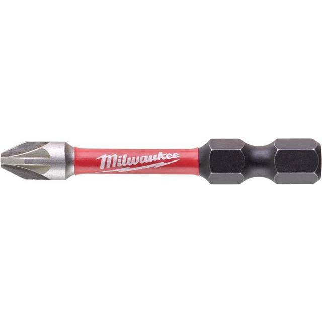 Milwaukee MIL472050 SHOCKWAVE Impact Duty Bits PZ2 x 50mm (Pack 10)