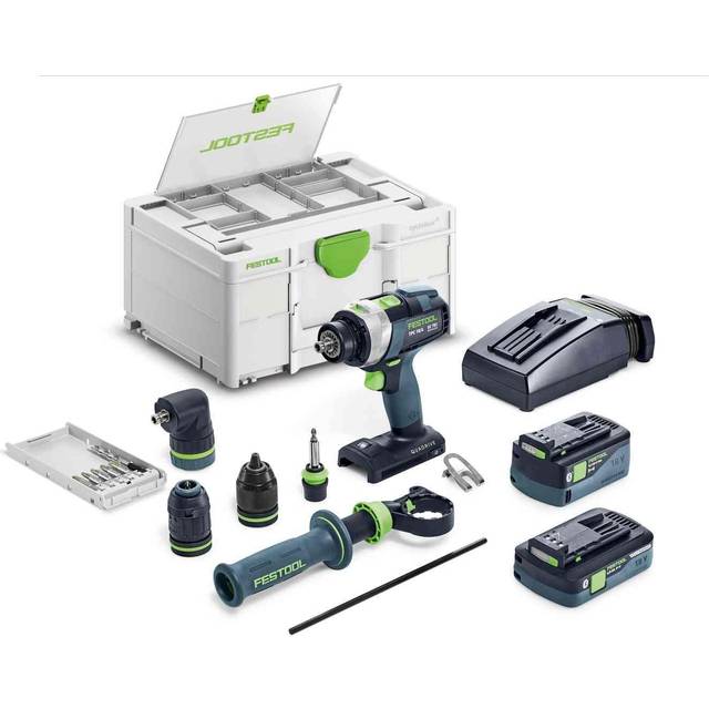 FESTOOL GMBH sladdlös borrskruvmejsel TPC 18/4 5.0/4.0 I-Set/XL FESTOOL-577622