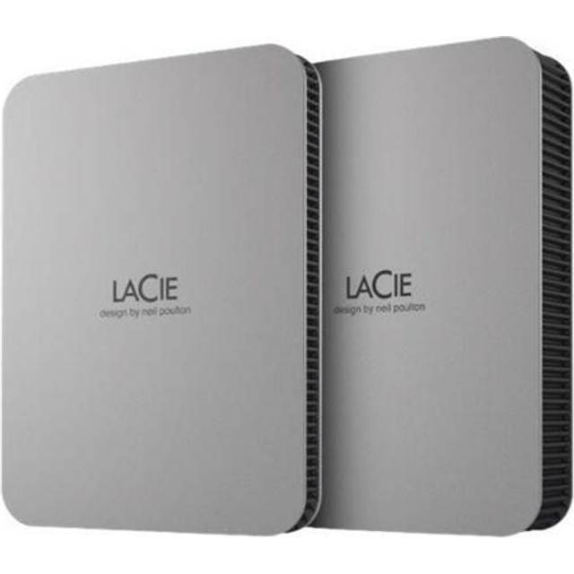 LaCie Mobile Drive Secure, 5TB, USB Type-C, Space Grey