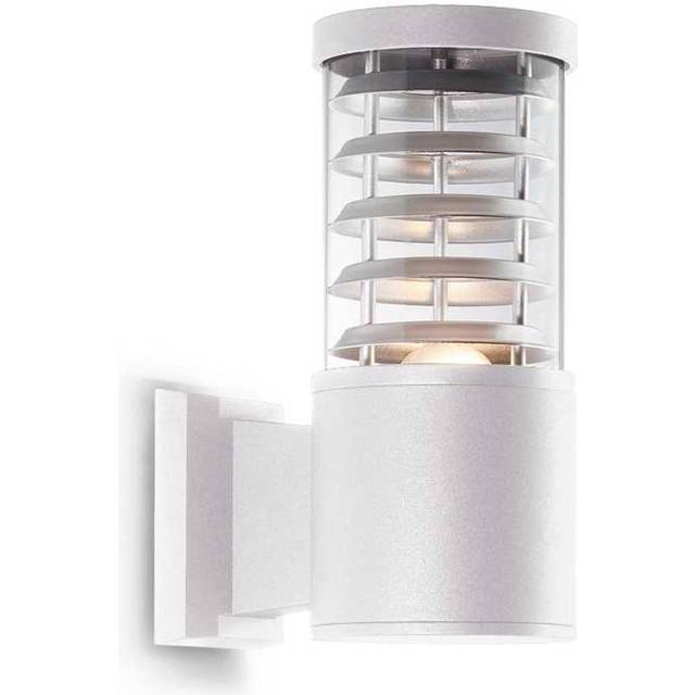 Tronco - 1 Light Outdoor Wall Light White IP44, E27 - Ideal Lux