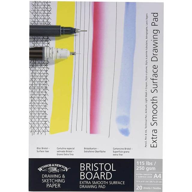 Winsor & Newton Bristol Pad 250gsm A4