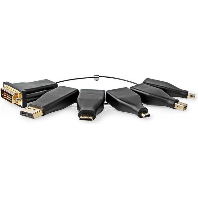 Nedis video / audio adapter kit - DisplayPort / HDMI / DVI / USB