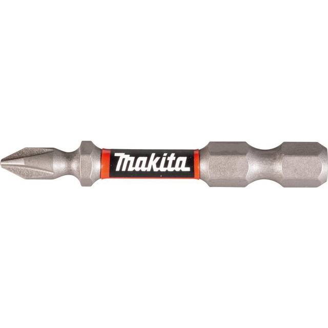 Makita Impact Premier Double Torsion Philips Screwdriver Bits PH1 50mm Pack of 2