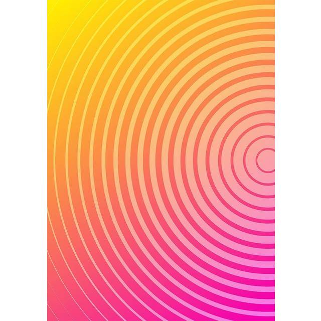 Enjoy Circle Gradient Number Two