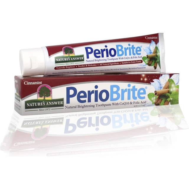 Nature&#39;s Answer PerioBrite Toothpaste Cinnamint 4 oz