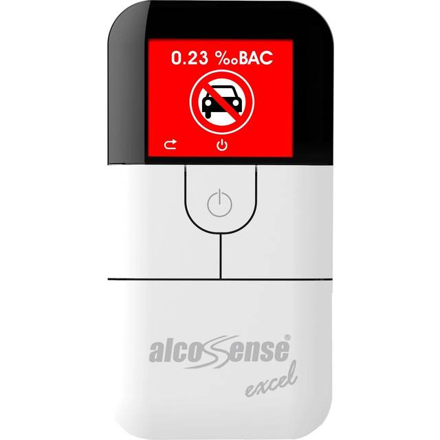 AlcoSense Breathalyser Excel Alkomätare