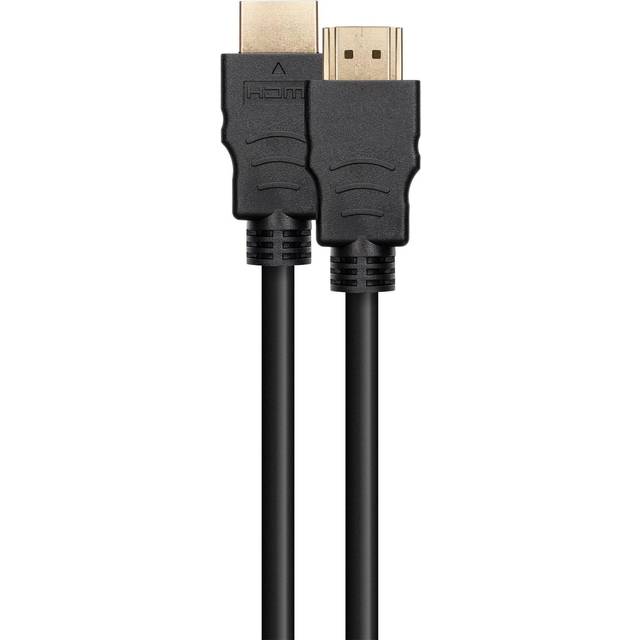 DELTACO Ultra High Speed HDMI-kabel, 5m, eARC, QMS, 8K vid 60Hz, 4K vid 120Hz, svart