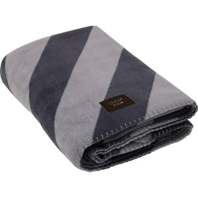 OYOY ZOO - Kaya Dog Blanket - Hund filt - 206 Black - H80 x W100cm (S)