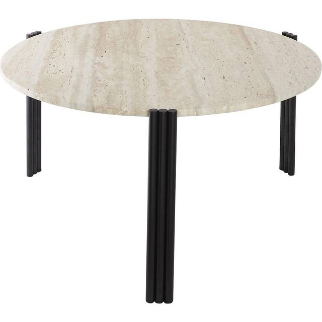Aytm - Tribus Soffbord Gjort Av 80 Cm /travertin - Sand