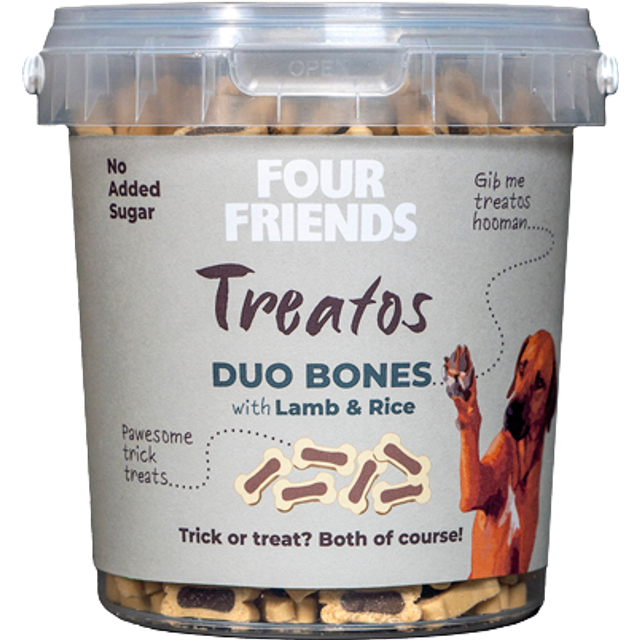 FourFriends Treatos Duo Bones Lamb & Rise 500 g