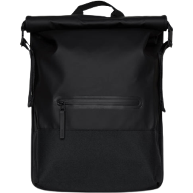 Rains, Backpacks, unisex, Black, ONE SIZE, Trail Rolltop Backpack