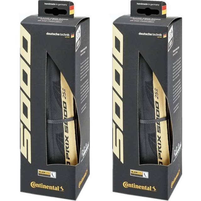 Continental Grand Prix 5000 700x23/25/28C Black Cream Tire, Type mm 700x28