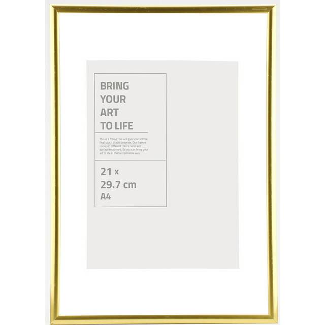 VICTORIA Tavelram - Guld - 70x100 cm