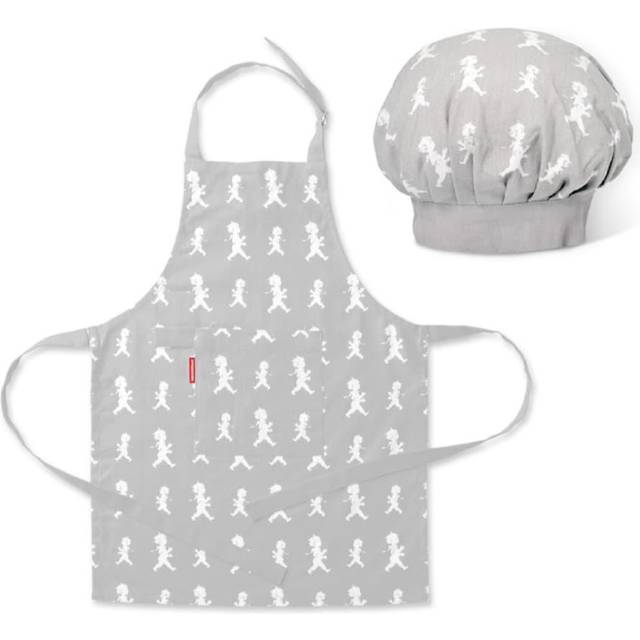 Apron and Chef Hat Kids, Gray