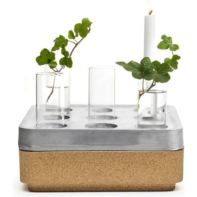 Presentkit, small korkskål, natural, vas 4-pack - Naturliga