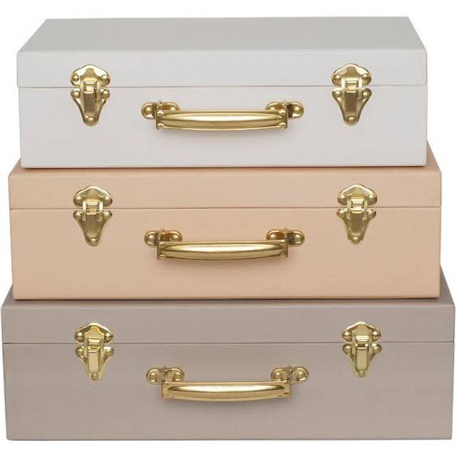 Jabadabado Koffertar 3-Pack, Rosa