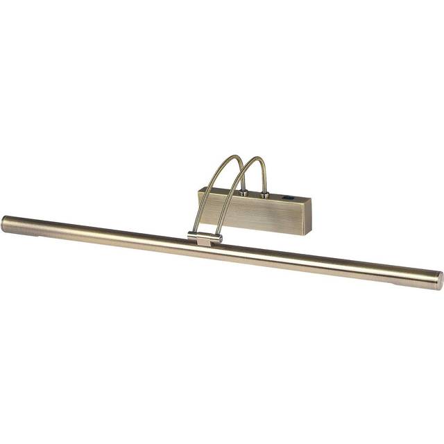 Searchlight LED-tavelbelysning Piktura, antikmässing