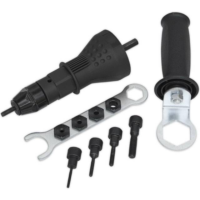 "Drill Powered Rivet Nut Adaptor - 1/4"" Shank - M3 to M8 Rivet Nut Mandrels"