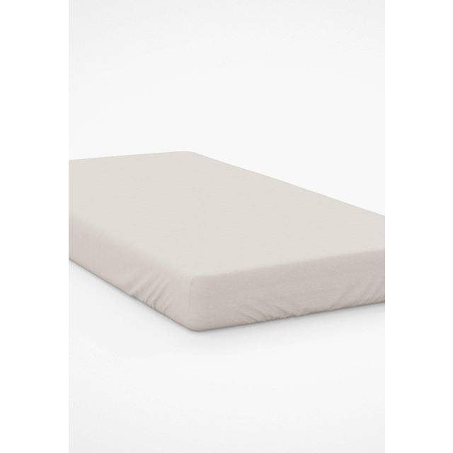 Deep Fitted Sheet - Ivory (Single)