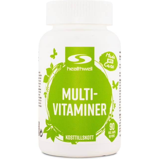 Healthwell MultiVitaminer, 90 kaps