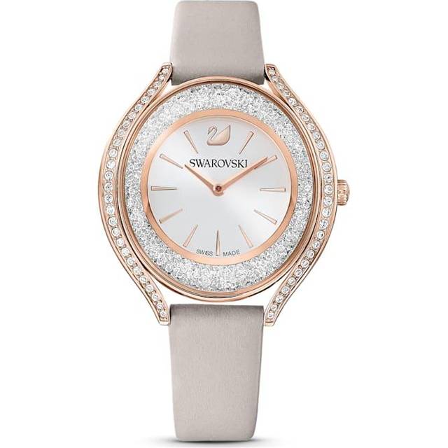 Swarovski, Watches, female, Multicolor, ONE SIZE, Crystalline Aura Leather Watch