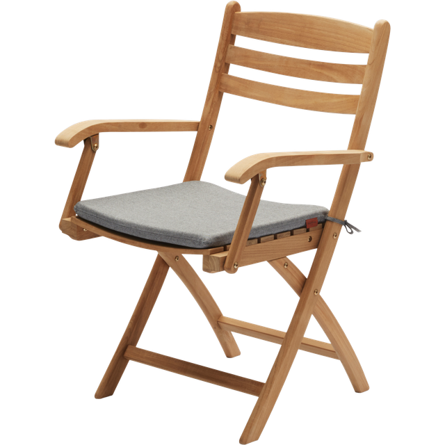 Fritz Hansen - Selandia sittdyna karmstol utomhus ash - Dynor &amp; kuddar - Skagerak Design Team - Grå
