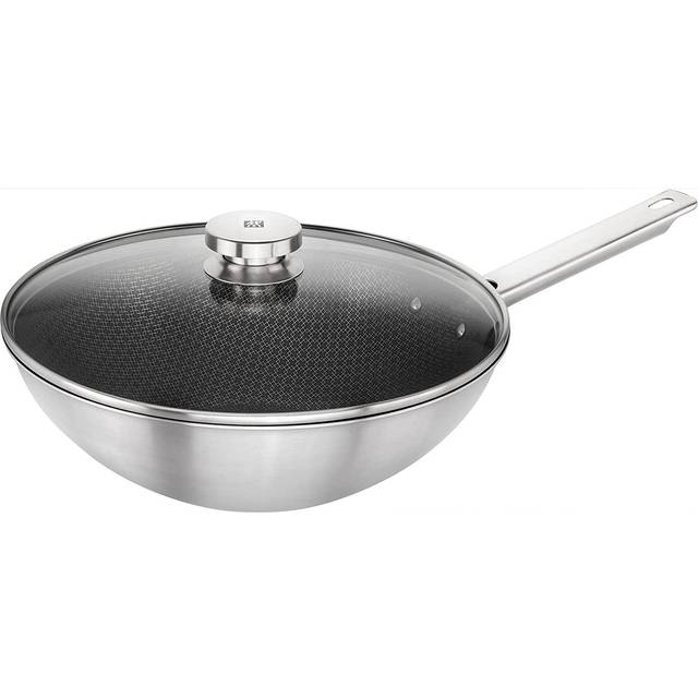 Zwilling Plus joy non-stick wok pan Ø30 cm, Stainless steel