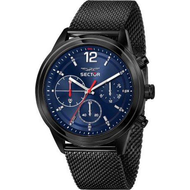 Sector 670 Dual Time Multifunction Stainless Steel Blue Dial Quartz R3253540008 Men's Watch