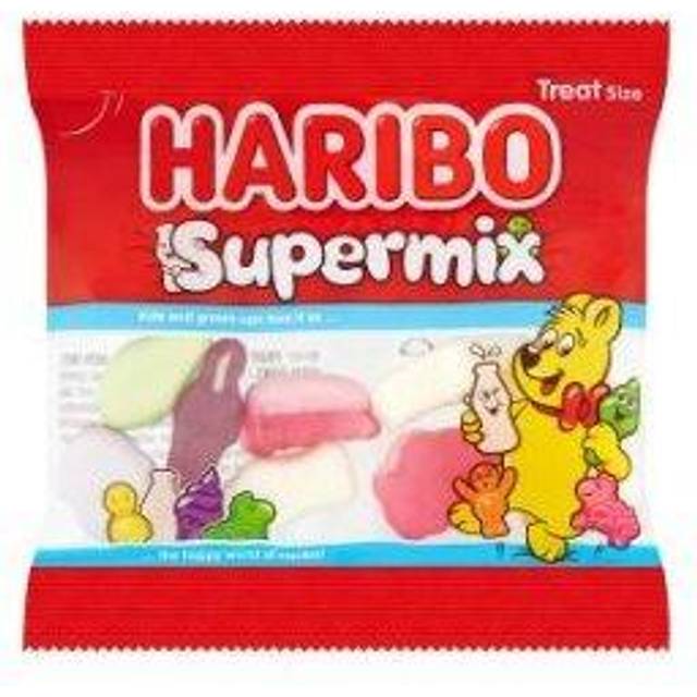Haribo Supermix Mini Bags 16g (Pack of 100) 72742