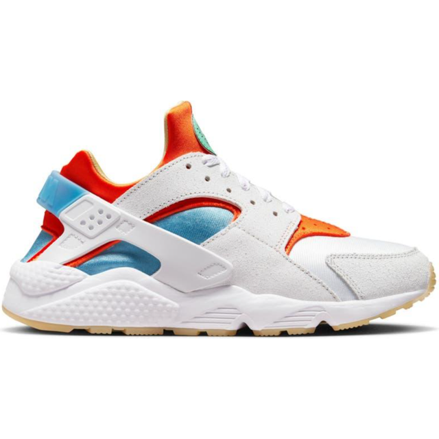 Nike Air Huarache M White University Blue Lilac Safety Orange Price